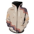 thumbnail image 1 of Sudadera con capucha y cremallera para hombre, diseño abstracto de hojas de plantas, divertida, primavera, con capucha, chaquetas con estampado 3D, gran oferta 2024, manga larga, informal, para adoles, 1 of 6