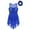 Royal Blue, variant on TiaoBug Girls Sequins Lyrical Dance Costume Kids Sleeveless Ballet Dance Dress Leotard with Hair Tie Pink 16