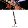 thumbnail image 1 of Clarinet Model, Desk Decoration Exquisite 3.15in Miniature Clarinet Model Display Stand  For Birthdays For Family, 1 of 8