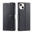 thumbnail image 1 of iPhone 13 Étui, Portefeuille en Cuir Pu à Rabat Porte-Cartes Support Magnétique, 1 of 5