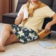 thumbnail image 5 of Fotbe Lilies Flowers Pantalones Cortos de Pijama para Hombre, Ropa de Dormir, Pantalones de Pijama Cortos para Hombre-XX-Large, 5 of 6
