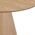 thumbnail image 6 of Kevinplus 47.24'' Wooden Dining Table Round Dining Table, Hardwood Solids Construction, a Oak Top Suitable for Kitchen, Living Room, Cafe ASH, 6 of 9