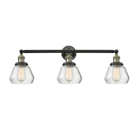 

Innovations Lighting 205-S Fulton Fulton 3 Light 30 Wide Bathroom Vanity Light - Black