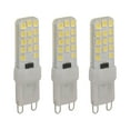 thumbnail image 4 of Bombilla LED Con Base Bi Pin, Bombilla LED Regulable 110V G9, 3 Uds., 5W, PC Epoxi De Ahorro De Energía Para Lámparas De Araña, 4 of 7