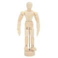 thumbnail image 2 of Maniquí Artístico De Madera Con 14 Articulaciones Giratorias, Maniquí De Dibujo, Proporciones Del Cuerpo Humano, Maniquí Artístico Portátil Para Artista Para Dibujar, 2 of 7