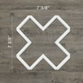 thumbnail image 2 of Ekena Millwork 7 3/8"W x 7 3/8"H x 3/8"T Extra Small Fowler Decorative Fretwork Wall Panels in Architectural Grade PVC, 2 of 9