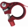 thumbnail image 4 of Aluminum Alloy Seatpost Clamp Fits 25.4mm 28.6mm 31.8mm 34.9mm One Piece With Quick Release Mechanism, 4 of 5