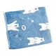 thumbnail image 2 of Mantas para aire acondicionado, mantas para sofá, cómodas y fáciles de limpiar, ropa de cama azul, 2 of 9
