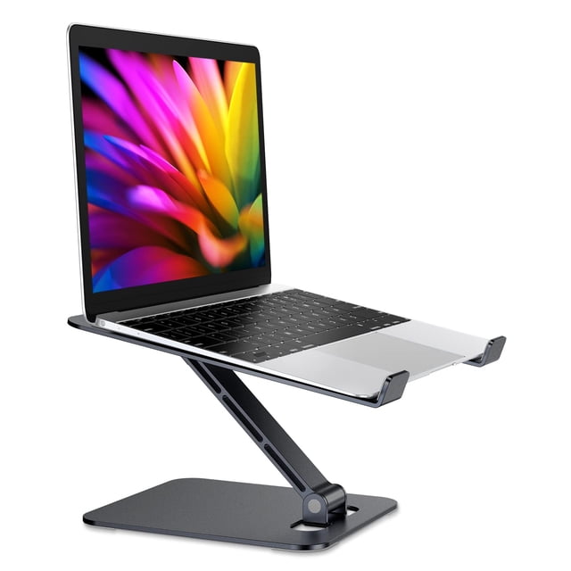 Soporte para computadora portátil RIWUCT plegable de aluminio ajustable en altura