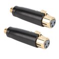 thumbnail image 1 of Adaptador hembra a XLR ANGGREK 2 Conectores de Cable de Micrófono de Metal 3 Pines, 1 of 8