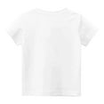 thumbnail image 4 of USSUMA Baby Girls' Clothing Round Neck Short Sleeve Solid Color Middle-Aged Children'S Fitness Blouse Tops Casual Summer Tshirt Breathable Girls Shirts for Casual White 9 Years Online Shopping, 4 of 6