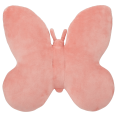 thumbnail image 2 of Bouclair Blanka Pink Butterfly Decorative Cushion, 2 of 3