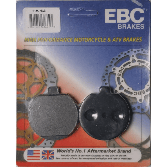 EBC Brakes Organic Brake Pad FA62