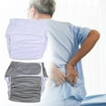 thumbnail image 2 of 2 Pcs Couches Lavables Réutilisables pour Adultes, Étanches, Absorption Maximale, 2 of 8