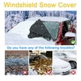 thumbnail image 4 of Pare-Brise Neige Hiver Retrait de Neige Housse Imperméable pour Protection Tous Temps, 4 of 9