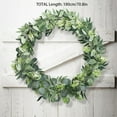 thumbnail image 5 of Uuiauoio Artificial Eucalyptus Garland Faux Eucalyptus Greenery Vines Fake Vines for Room Decor Faux Greenery Leaves for Wedding Arch Home Party Mantle Decor, 5 of 9
