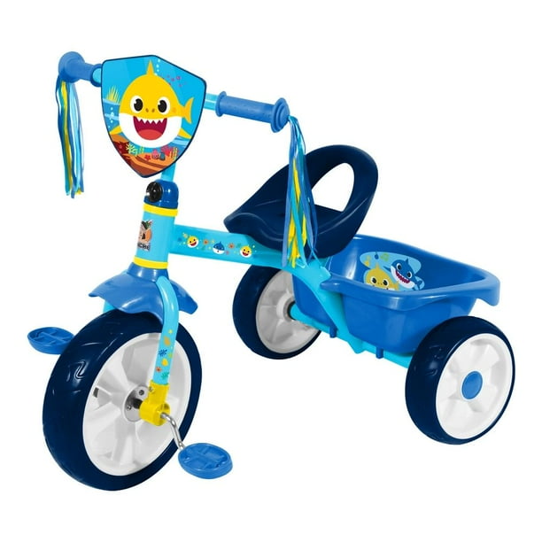 Triciclo Apache Baby Shark Deluxe azul Bodega Aurrera en línea