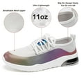 thumbnail image 4 of SIMANLAN Walking Shoes for Women Sneakers Running Athletic Gym Casual Breathable Reflective Shoes, 4 of 8
