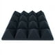 thumbnail image 2 of 48 Piezas 25X25X5Cm Estudio AcúStico Insonorizado Espuma PiráMide Aislamiento de Ruido Paneles de Tratamiento de AbsorcióN de Sonido Negro, 2 of 3
