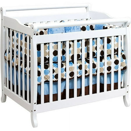 Baby Mod - Mini Lily 2-in-1 Convertible Crib, White