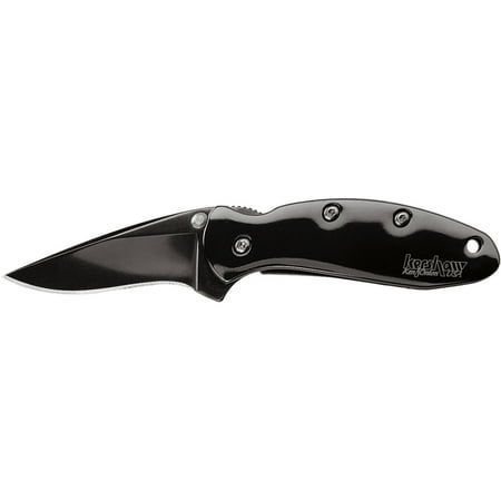 Kershaw Ken Onion Chive Knife with Pocket Clip, Black