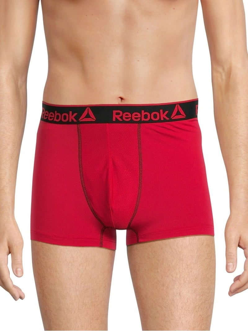 Reebok Men's Underwear Pro Series Performance Trunk Boxer Briefs