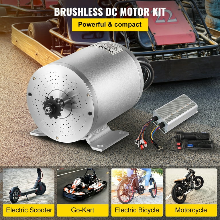 High Torque Electric Go-Kart Motors, Speed Controllers & Kits