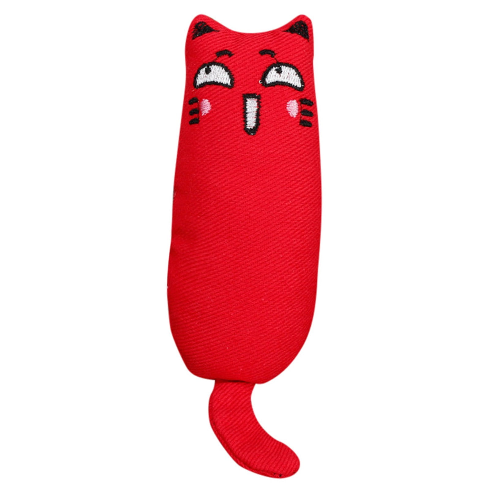 Creative Pillow Pet Scratch Crazy Cat Kicker Catnip Teeth Grinding Toy Funny 