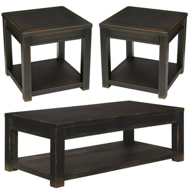 Signature Design by Ashley - Gavelston Coffee Table with 2 ...
