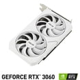 thumbnail image 5 of Tarjeta de Video ASUS Dual GeForce RTX 3060 White OC Edition 8GB GDDR6 DUAL-RTX3060-O8G-WHITE Asus RTX3060 DUAL OC 8GB GDDR6 DUAL-RTX3060-O8G-WHITE HDMI Display Port, 5 of 5