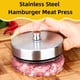 thumbnail image 1 of Molde Para Hamburguesas Prensa para hamburguesas de acero inoxidable,ajustable,con 3 tamaños,apta para lavavajillas (1 pieza). Rkxzt, 1 of 8