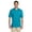California Blue, variant on Men's 2 Button Placket Welt Knit Collar Polo Shirt, Style 437M