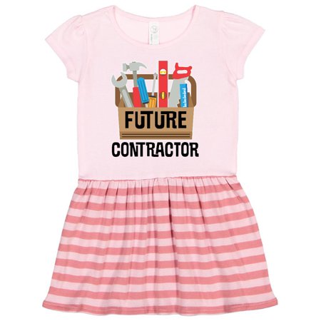 

Inktastic Construction Future Contractor Gift Toddler Girl Dress
