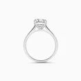 thumbnail image 3 of Aura Jewel Elegant Round Cut Solitaire Engagement Ring 2.1 Ct Lab-Created Simulated Diamond in 14K White Gold Plated - Ideal for Women Seeking Timeless Engagement Ring and Unique Gifting Options, 3 of 4