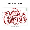 thumbnail image 3 of Puntoco Pegatinas de pared para decoración de puertas y ventanas de dormitorio, sala de estar, dormitorio, eslogan personalizado navideño, reno, 3 of 6