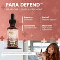 thumbnail image 6 of para Defend Wormwood Black Walnut Cleanse for Humans Drops Liquid Soursop Garlic Pumpkin Seed PAU D'Arco Oil of Oregano Turmeric Berberine Neem Extract Hull Bark Tincture by Clean Nutra (3), 6 of 9