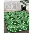 thumbnail image 2 of Ahgly Company Indoor Rectangle Patterned Deep Emerald Green Area Rugs, 2' x 4', 2 of 6