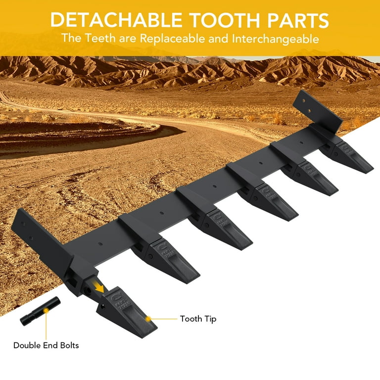 DIY Custom Tooth Bar For Tractor Skid Steer Bucket Using, 47 OFF