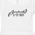 thumbnail image 4 of Inktastic Juneteenth 6-19-1865 Girls Toddler Dress, 4 of 5