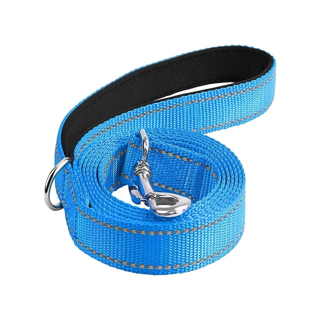 Correa de entrenamiento para perros jinwen Reflectante 6 pies Azul Claro