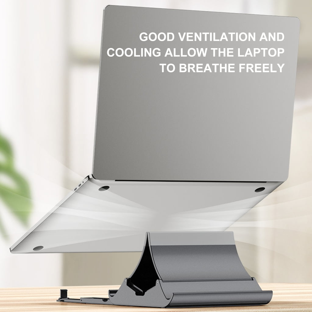 Portable Laptop Risers Organizers with Auto Lock Technology for Secure Laptop Tablet Storage and Heat Dissipation