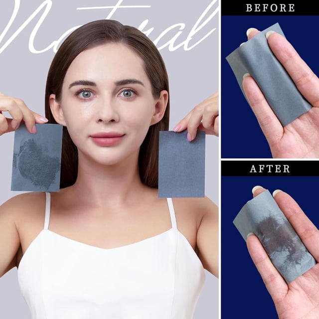 SYS Facial Oil Absorbing Paper For Spring And Summer Portable Extraction Of Green Tea Fragrance Facial Oil Removal Paper Makeup And Makeup Tool