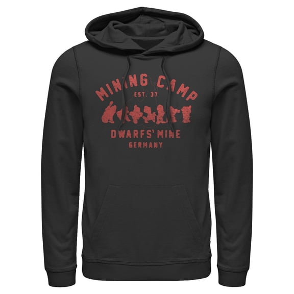 Men's Snow White and the Seven Dwarfs Mining Camp Dwarfs' Mine Pull Over Hoodie