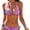 Color 2, variant on SKQIT Women Swimsuit Bikini Sets Triangle Cheeky Gradient Color Two Piece Bathing Suit