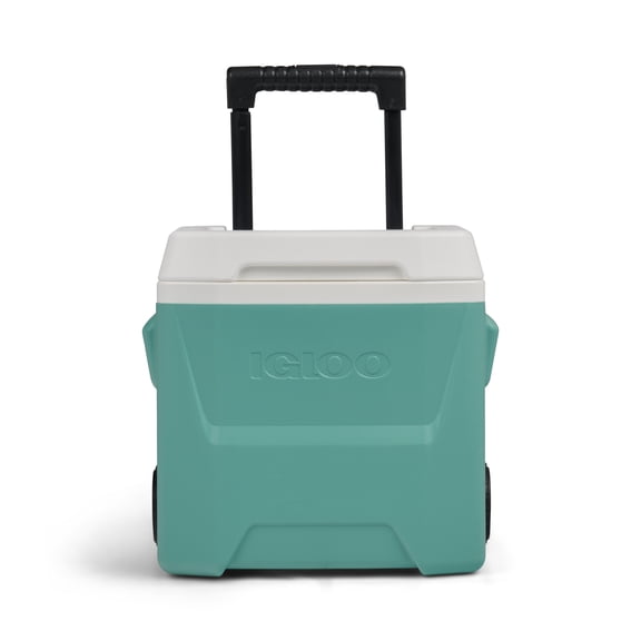 Igloo 16 QT Laguna Ice Chest Cooler with Wheels, Teal Blue