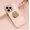 Light Pink, variant on Electroplated Magnetic Ring Holder Case, 360 Degree with Rotation Metal Finger Ring Holder Magnet Car Holder Soft Silicone Shockproof Cover for iPhone 13 6.1 inch - Black