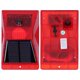 thumbnail image 5 of Luz solar estroboscópica, con control remoto, lámpara de alarma impermeable IP65, 4 modos de sensor de movimiento para Orchard Farm Villas LYD Suministros de jardín, 5 of 8