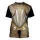 thumbnail image 1 of Mc Camiseta Unisex Con Estampado 3d Armadura Samurái, 1 of 5