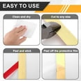 thumbnail image 4 of 2Pack Wall Molding Trim, 16.4 ft x 0.6 Inch Peel and Stick Strip, Mirrored Gold, 4 of 6