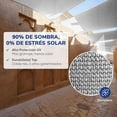 thumbnail image 4 of Malla Sombra Raschel 90% Bastilla Doble y Esquinas Reforzadas Blanco MPQ 4X3, 4 of 5